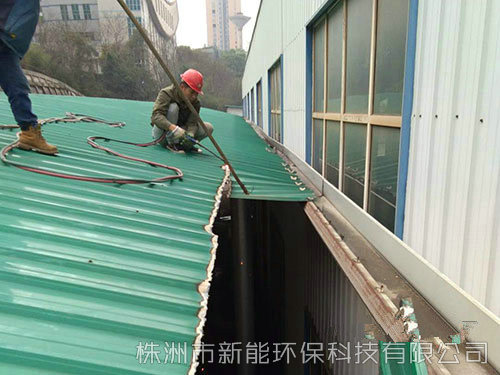 鋼構廠房拆除、回收 (2)